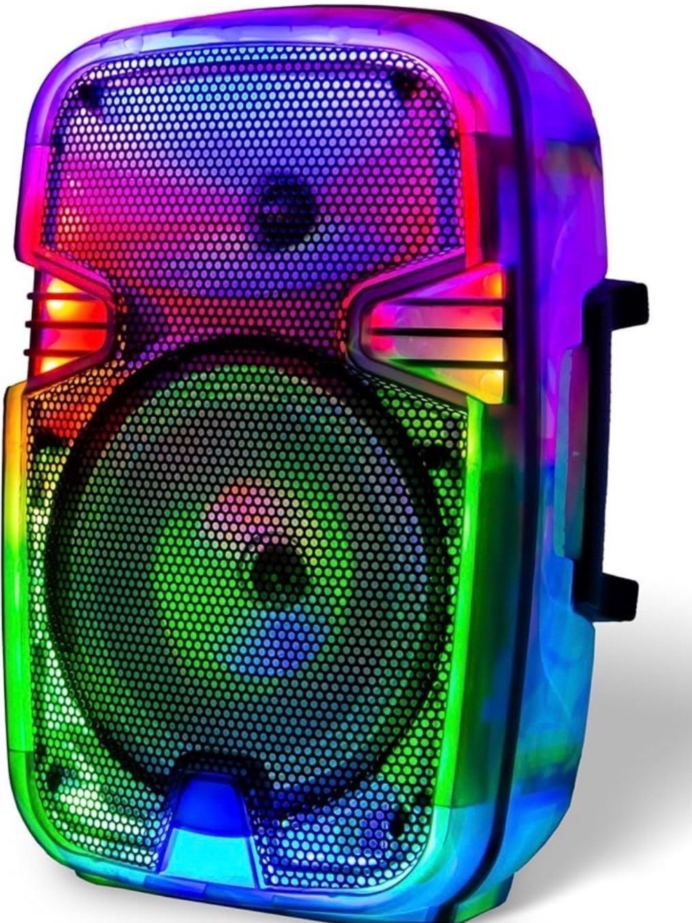 Multicolor LED Party Speaker with Bluetooth - Portable Lightshow